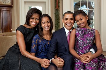 Offizielles Foto der Familie Obama (2011)
