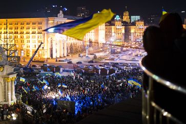 Ukraine: Demonstrationen am 27. November 2013 in Kiew