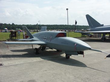 Familien-Tag bei EADS in Manching: UCAV Barracuda