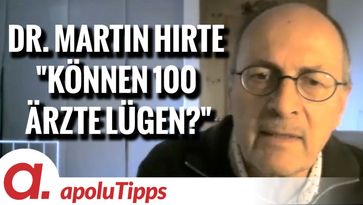 Bild: SS Video: "Interview mit Dr. Martin Hirte – “Können 100 Ärzte lügen?”" (https://tube4.apolut.net/w/7KdXWPuRJAYSNiChn4jwof) / Eigenes Werk