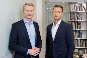 Leon Desch und Oliver Otte Bild: OD Solutions Fotograf: Felix Matthies