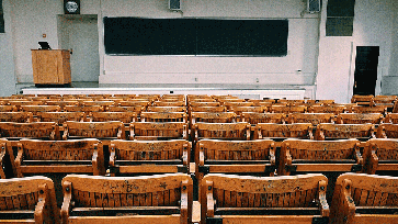 Hörsaal (Symbolbild)