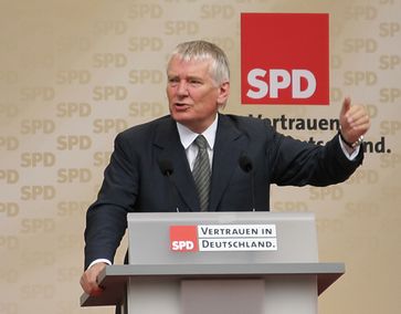 Wahlkampfveranstaltung in München 2005