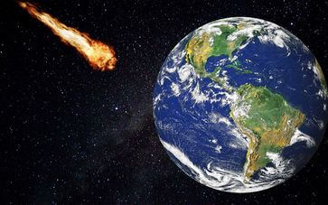 Asteroid (Symbolbild)