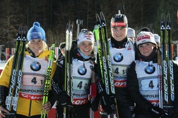Weltcup in Ruhpolding 2013 - Staffel der Damen Bild: DSV