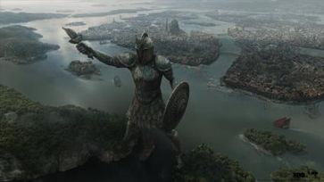Game of Thrones - Full CG Shot der Stadt Braavos von Mackevision. Bild: "obs/Mackevision Medien Design GmbH"