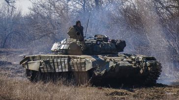 Symbolbild: Ein Panzer der Volksrepublik Donezk Bild: Sputnik / Michail Andronik