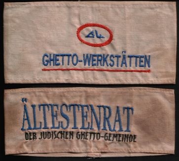 Armbinden aus einem jüdischen Ghetto