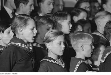 Thomaner-Chorknaben im Jahr 1953