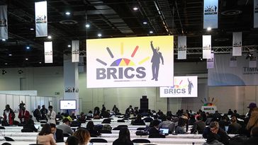 Archivbild: BRICS-Gipfel in Südafrika im Jahr 2018 Bild: Sputnik / Wladimir Astapkowitsch