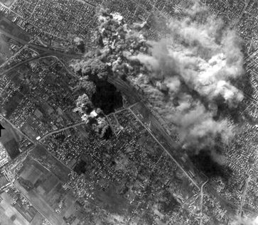 Bombardierung Szabadka 1944, Archivbild