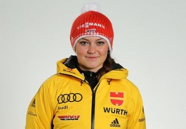 Carina Vogt Bild: DSV