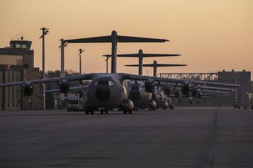 Transportflugzeuge vom Typ Airbus A400M