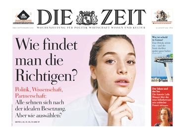 DIE ZEIT 35/18 / Bild: "obs/DIE ZEIT"