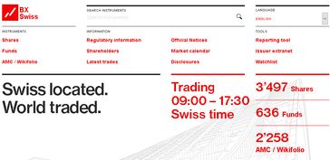 Schweizer Börse BX Swiss