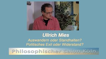 Bild: SS Video: "Ullrich Mies "Auswandern oder Standhalten …Politisches Exil oder Widerstand?"" (https://youtu.be/aHrylpazCI4) / Eigenes Werk