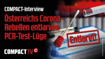 Bild: SS Video: "Österreichs Corona-Rebellen entlarven PCR-Test-Lüge" (https://youtu.be/g4-QYEhGxe4) / Eigenes Werk