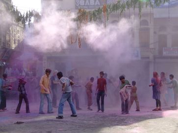 Holi in Pushkar, Rajasthan