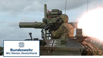 Panzerabwehr: Ein TOW wird mit einem Wiesel abgefeuert (Symbolbild)