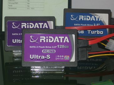 Verschiedene SSD (Computex Ritek RiDATA Ultra-S)