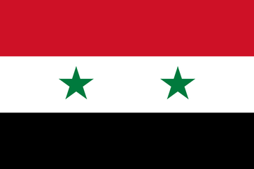 Arabische Republik Syrien Flagge