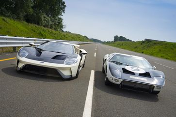 Der Ford GT-Supersportwagen geht 2022 in sein letztes Produktionsjahr. Bild: Ford Motor Company Fotograf: Ford