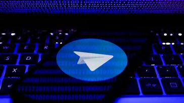 Telegram Logo (Symbolbild) Bild: Jakub Porzycki / Gettyimages.ru