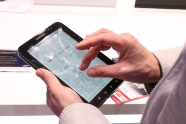Tablet-Computer mit Multi-Touch