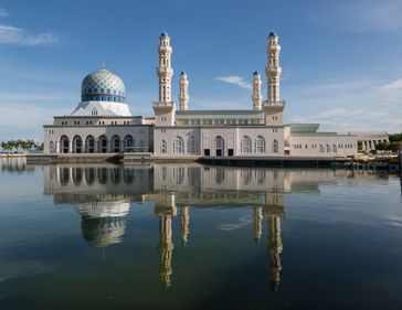 Moschee in Kota Kinabalu (Sabah) in Malaysia