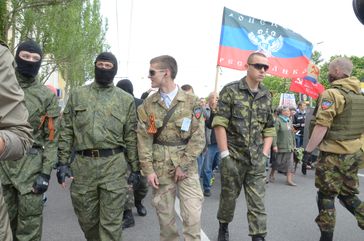 Ukraine: Insurgents in Donetsk