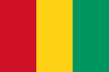 Republik Guinea Flagge