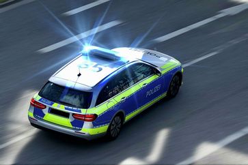 Polizeieinsatz in Deutschland (Symbolbild)