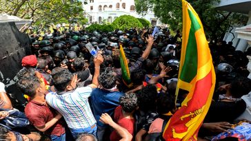 Proteste in Sri Lanka