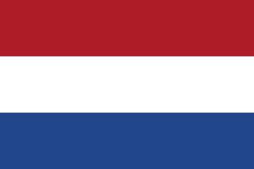 Flagge von Niederlande