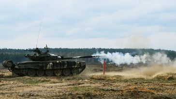 Ein T-72B-Panzer Bild: Wiktor Tolotschko / Sputnik