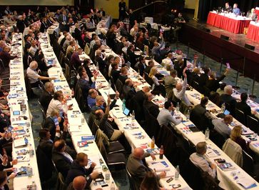 AfD Bundesparteitag am 23. April 2017 in Köln, MARITIM Hotel (Symbolbild)