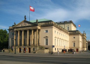 Die Staatsoper Unter den Linden,Nordwestseite, 2009