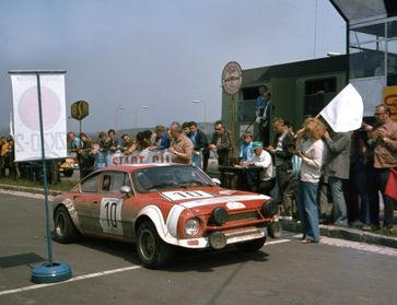 Seinen ersten Einsatz hatte der 200 RS bei der IDA Rallye in der damaligen Tschechoslowakei im Mai 1974.  Bild: SKODA Fotograf: Skoda Auto Deutschland GmbH