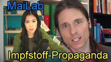 Bild: SS Video: "MaiLab: Impfstoff-Propaganda | Was Euch MaiLab verschweigt | Clemens Arvay" (https://youtu.be/gOdAQ6IVV1c) / Eigenes Werk