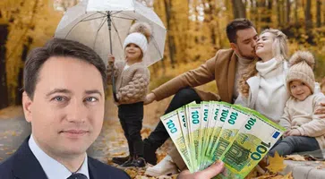 Bild: Haimbuchner: FPÖ OÖ; Familie & Geldbündel: Freepik (2); Collage: Wochenblick / Eigenes Werk