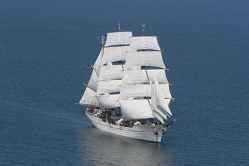 Segelschulschiff Gorch Fock in See