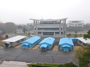 Demilitarisierte Zone in Nordkorea (ca. 2004)