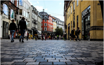 Stadt Gasse Einkaufspassage