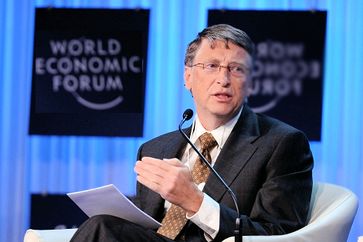 Bill Gates auf dem WEF (2021)