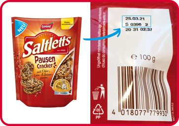 Produktrückruf Saltletts PausenCracker Bild: "obs/The Lorenz Bahlsen Snack-World GmbH & Co KG Germany/Lorenz Snack-World"