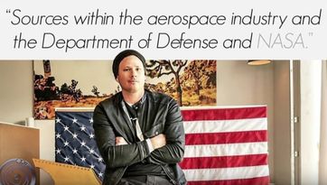 Screenshot aus dem Video "Tom DeLonge - 2017 - UFO Researcher of the Year Award"