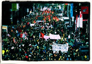 Generalstreik in Frankreich - Ein Volk setzt sich solidarisch für ihre ureigenen Interessen ein (Symbolbild)