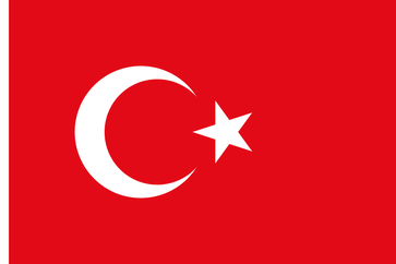 Flagge von Türkei