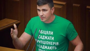 Der Rada-Abgeordnete Anton Poljakow Bild: Screenshot Facebook von Anton Poljakow