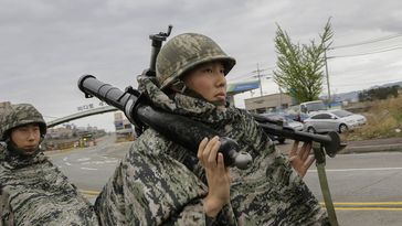 Auf dem Archivbild: Gemeinsame Militärübungen der Vereinigten Staaten und Südkoreas im Jahr 2018, Pohang, Südkorea